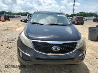 2015 Kia Sportage EX with VIN KNDPC3AC6F7712058, listed as a Copart auction lot 58255795 with 137,954 mi miles and Salvage title. Bid and sale history available at DreamBid. Image 5.