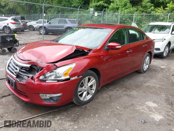 2013 Nissan Altima SL with VIN 1N4AL3AP1DC133921, listed as a IAAI auction lot 42368502 with 124,517 mi miles and . Bid and sale history available at DreamBid. Image 2.