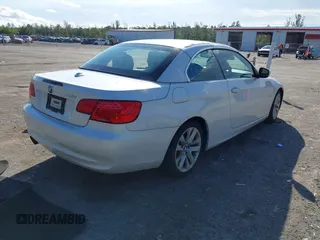 2011 BMW 3 Series 328i with VIN WBADW3C53BE541376, listed as a IAAI auction lot 41193156 with 73,730 mi miles. Bid and sale history available at carsss.com. Image 4.