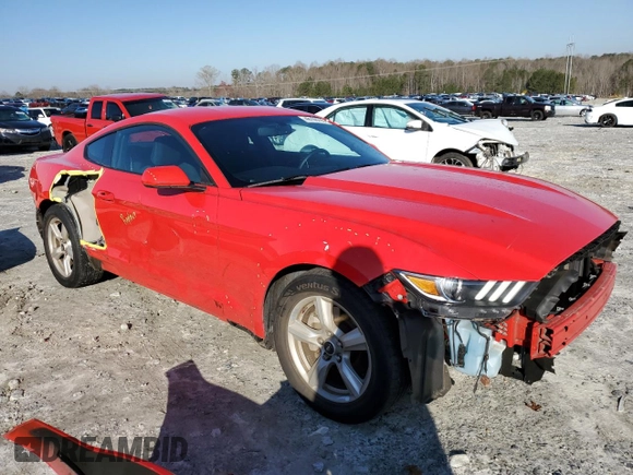 2017 Ford Mustang V6 z VIN 1FA6P8AM9H5308858, wystawiony jako Copart lot #48109795 z przebiegiem 45 522 mil mil oraz Szkoda całkowita • Salvage title. Historia ofert i sprzedaży dostępna na DreamBid. Obrazek 4.
