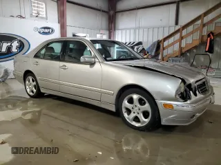 2002 Mercedes-Benz E-Class with VIN WDBJF65J52B497463, listed as a Copart auction lot 82372014 with 201,131 mi miles and Salvage Title. Bid and sale history available at carsss.com. Image 4.
