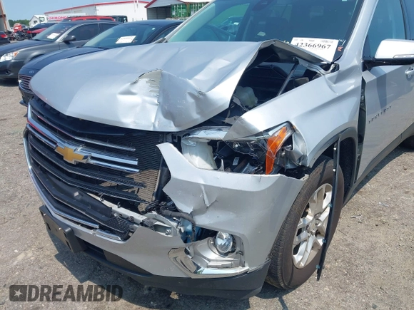 2020 Chevrolet Traverse LT Cloth with VIN 1GNEVGKW7LJ273511, listed as a IAAI auction lot 42366967 with 60,272 mi miles and . Bid and sale history available at DreamBid. Image 6.