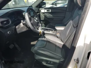 2020 Ford Explorer ST with VIN 1FM5K8GC4LGD17057, listed as a Copart auction lot 46979045 with 37,832 mi miles and Salvage Title. Bid and sale history available at DreamBid. Image 7.