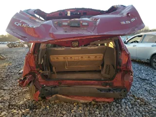 2007 Nissan Quest with VIN 5N1BV28U47N121166, listed as a Copart auction lot 87246824 with 126,558 mi miles and Salvage Title. Bid and sale history available at carsss.com. Image 6.
