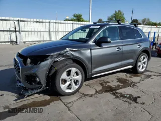 2023 Audi Q5 S line Premium Plus z VIN WA1EAAFY4P2152670, wystawiony jako Copart lot #55598575 z przebiegiem 11 003 mil mil oraz Szkoda całkowita • Salvage title. Historia ofert i sprzedaży dostępna na DreamBid. Obrazek 1.