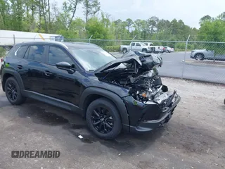 2025 Mazda CX-50 S Select with VIN 7MMVABAMXSN326118, listed as a IAAI auction lot 42136197 with 5,142 mi miles and . Bid and sale history available at DreamBid. Image 1.