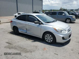 2016 Hyundai Accent SE with VIN KMHCT4AE1GU080879, listed as a Copart auction lot 58435055 with 114,712 mi miles and Salvage title. Bid and sale history available at DreamBid. Image 4.