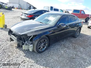 2017 Infiniti Q50 3.0t Premium with VIN JN1EV7AR7HM837560, listed as a IAAI auction lot 40927949 with 95,621 mi miles. Bid and sale history available at carsss.com. Image 17.