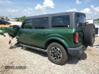 2024 Ford Bronco Outer Banks with VIN 1FMEE8BP1RLA13704, listed as a Copart auction lot 55387755 with Not provided miles and Salvage title. Bid and sale history available at DreamBid. Image 2.