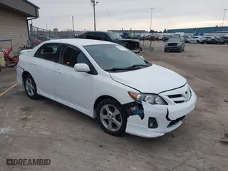 2012 Toyota Corolla L with VIN 2T1BU4EE9CC822542, listed as a IAAI auction lot 41016535 with NaN miles. Bid and sale history available at carsss.com. Image 1.