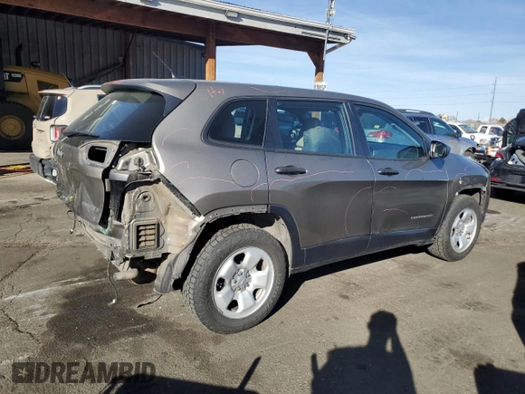 2016 Jeep Cherokee Sport with VIN 1C4PJMAS7GW267761, listed as a Copart auction lot 47536505 with 66,867 mi miles and Salvage title. Bid and sale history available at DreamBid. Image 3.