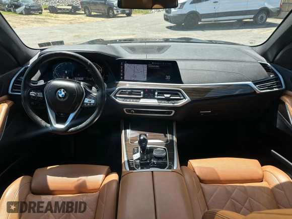 2023 BMW X5 xDrive40i with VIN 5UXCR6C06P9P36608, listed as a Copart auction lot 63257435 with 65,824 mi miles and Clean title. Bid and sale history available at DreamBid. Image 8.