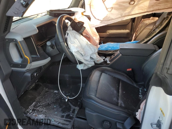 2021 Ford Bronco with VIN 1FMEE5DP6MLA68783, listed as a Copart auction lot 88389835 with 42,548 mi miles and Salvage Title. Bid and sale history available at DreamBid. Image 7.