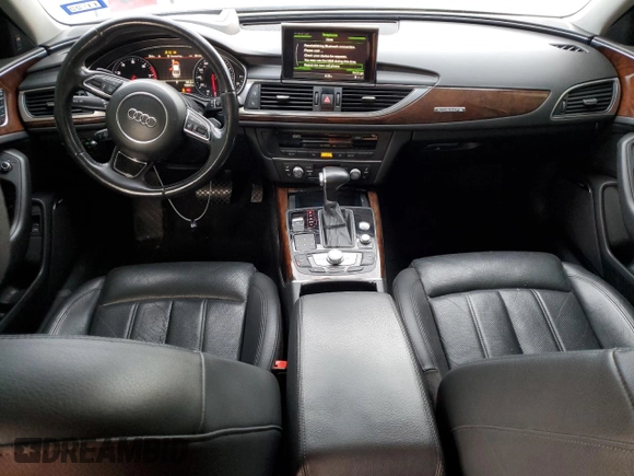 2015 Audi A6 3.0T Prestige with VIN WAUHGAFCXFN031884, listed as a Copart auction lot 41890843 with 136,077 mi miles. Bid and sale history available at carsss.com. Image 8.
