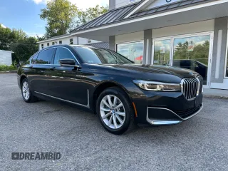 2022 BMW 7 Series 740i xDrive with VIN WBA7T4C06NCK78073, listed as a Copart auction lot 65654265 with 104,432 mi miles and Clean title. Bid and sale history available at DreamBid. Image 1.