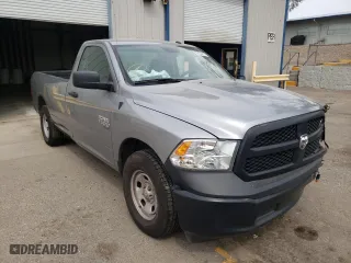 2019 Ram 1500 Classic Tradesman with VIN 3C6JR6DG1KG729585, listed as a Copart auction lot 57800432 with 49,271 mi miles and Salvage Title. Bid and sale history available at carsss.com. Image 1.