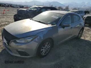 2014 Mazda 3 i Touring with VIN JM1BM1L73E1111512, listed as a Copart auction lot 42344565 with Not provided miles and Salvage title. Bid and sale history available at DreamBid. Image 1.