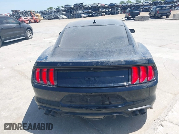 2022 Ford Mustang GT with VIN 1FA6P8CF3N5133503, listed as a IAAI auction lot 42000666 with 18,870 mi miles and . Bid and sale history available at carsss.com. Image 16.