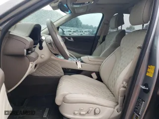 2024 Genesis GV80 with VIN KMUHCESC8RU178143, listed as a Copart auction lot 62821374 with 5,034 mi miles and Salvage Title. Bid and sale history available at carsss.com. Image 7.