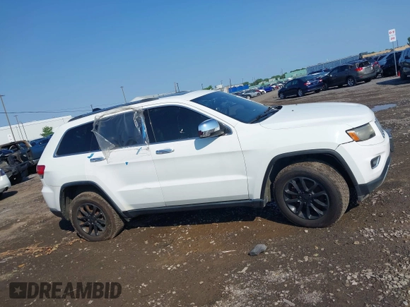 2014 Jeep Grand Cherokee Limited with VIN 1C4RJFBG9EC302183, listed as a IAAI auction lot 42635630 with 164,836 mi miles and . Bid and sale history available at DreamBid. Image 13.