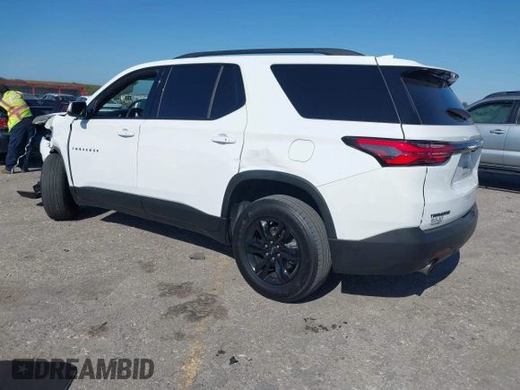 2022 Chevrolet Traverse LT Leather with VIN 1GNERHKW9NJ185928, listed as a IAAI auction lot 41287567 with 97,223 mi miles. Bid and sale history available at carsss.com. Image 3.