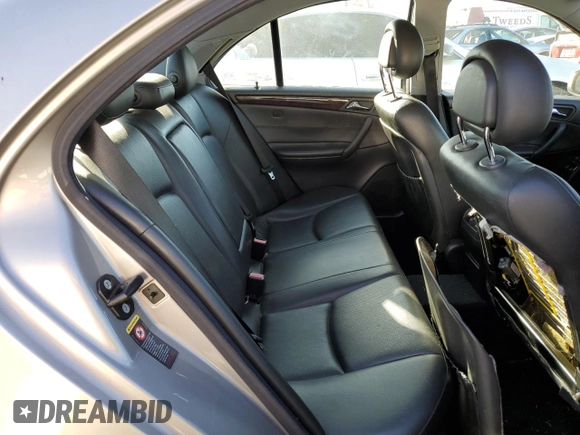 2004 Mercedes-Benz C 240 with VIN WDBRF81J14F463231, listed as a Copart auction lot 77785464 with 121,723 mi miles and Salvage title. Bid and sale history available at DreamBid. Image 10.