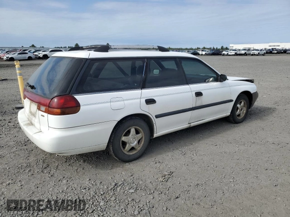 1997 Subaru Legacy L with VIN 4S3BK4359V7309059, listed as a Copart auction lot 59600835 with 136,620 mi miles and Salvage title. Bid and sale history available at DreamBid. Image 3.