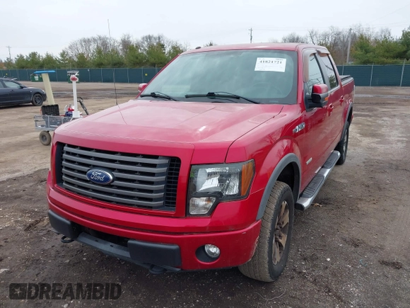 2011 Ford F-150 XLT with VIN 1FTFW1ET6BFD33921, listed as a IAAI auction lot 41821721 with 142,576 mi miles. Bid and sale history available at carsss.com. Image 17.