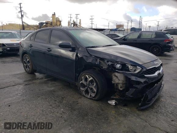 2020 Kia Forte LXS with VIN 3KPF24ADXLE175297, listed as a Copart auction lot 45025685 with 59,625 mi miles and Salvage Title. Bid and sale history available at carsss.com. Image 4.