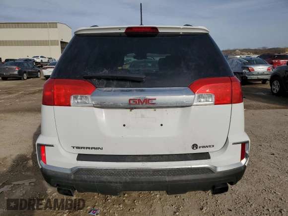 2016 GMC Terrain SLE with VIN 2GKFLTE3XG6234853, listed as a Copart auction lot 47572435 with 155,579 mi miles and Salvage Title. Bid and sale history available at DreamBid. Image 6.
