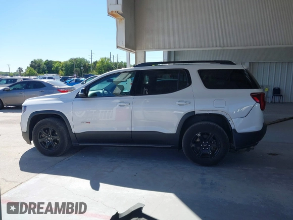 2021 GMC Acadia AT4 with VIN 1GKKNLLS0MZ102445, listed as a IAAI auction lot 41827776 with 105,336 mi miles. Bid and sale history available at carsss.com. Image 14.