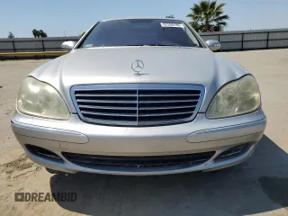 2006 Mercedes-Benz S 350 with VIN WDBNF67J96A476996, listed as a Copart auction lot 52596595 with Not Provided miles and Salvage Title. Bid and sale history available at DreamBid. Image 5.