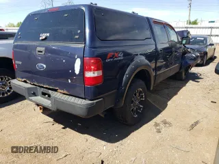 2004 Ford F-150 XLT with VIN 1FTPW14524KA83255, listed as a Copart auction lot 53126354 with 253,357 mi miles and Salvage Title. Bid and sale history available at carsss.com. Image 3.