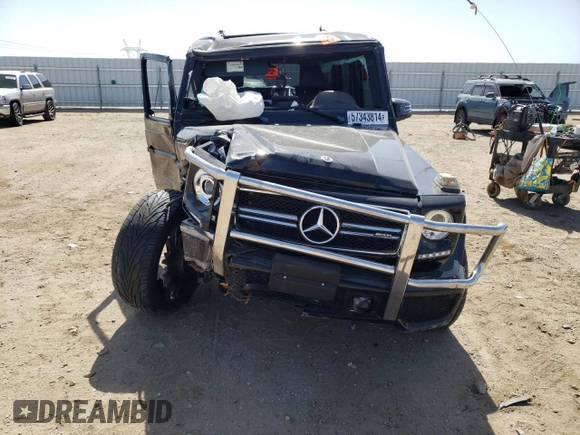 2018 Mercedes-Benz G 63 AMG with VIN WDCYC7DH6JX291237, listed as a Copart auction lot 57343814 with Not provided miles and Salvage title. Bid and sale history available at DreamBid. Image 5.
