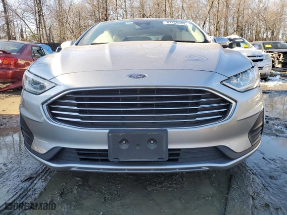 2020 Ford Fusion SE with VIN 3FA6P0HD4LR230194, listed as a Copart auction lot 87459644 with NaN miles and Salvage Title. Bid and sale history available at carsss.com. Image 5.