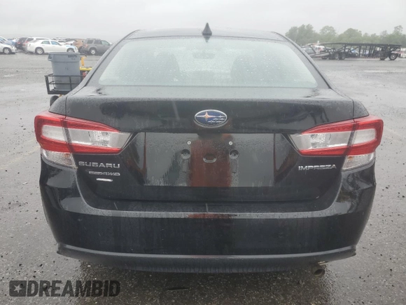2019 Subaru Impreza Premium with VIN 4S3GKAD67K3602392, listed as a Copart auction lot 58961245 with 35,749 mi miles and Salvage title. Bid and sale history available at DreamBid. Image 6.