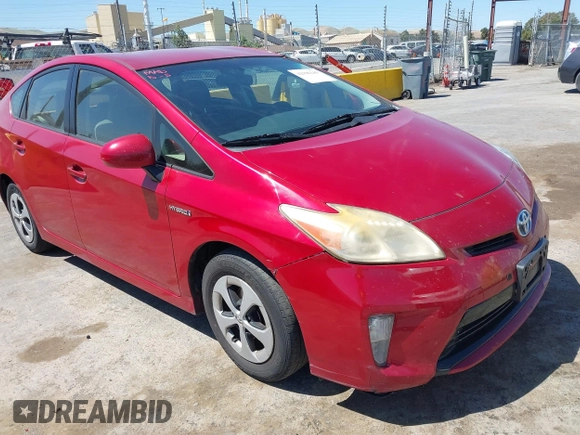 2012 Toyota Prius One with VIN JTDKN3DU6C1482934, listed as a IAAI auction lot 42196243 with 172,250 mi miles and . Bid and sale history available at DreamBid. Image 1.