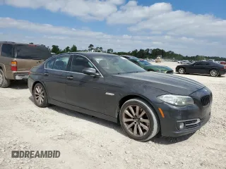 2016 BMW 5 Series 535i with VIN WBA5B1C5XGG128970, listed as a Copart auction lot 52917445 with 215,185 mi miles and Salvage Title. Bid and sale history available at DreamBid. Image 4.