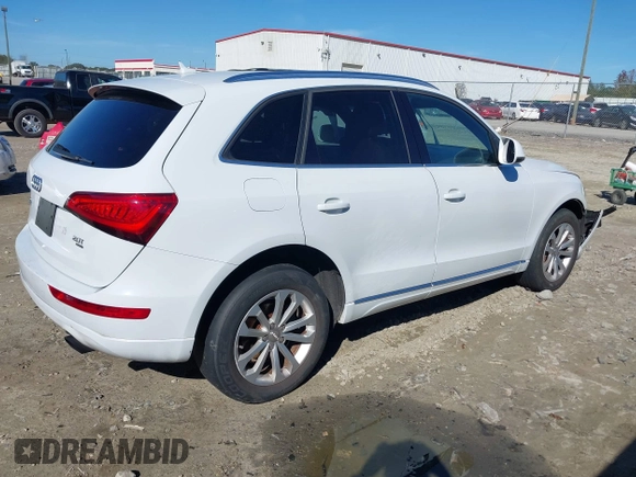 2014 Audi Q5 Premium z VIN WA1CFAFP0EA061818, wystawiony jako IAAI lot #40845361 z przebiegiem 166 333 mil mil oraz . Historia ofert i sprzedaży dostępna na DreamBid. Obrazek 4.
