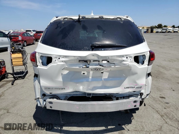 2018 Toyota Highlander Limited с VIN 5TDDZRFH5JS852061, выставлен на аукционе Copart как лот 62723315 с пробегом 52 496 миль миль и Списание • Salvage title. История ставок и продаж доступна на DreamBid. Изображение 6.