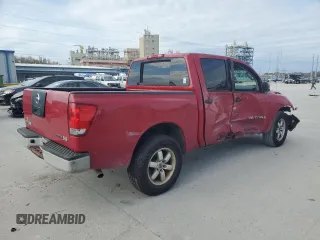 2009 Nissan Titan SE with VIN 1N6BA07D29N304135, listed as a Copart auction lot 47484265 with 133,548 mi miles and Salvage Title. Bid and sale history available at carsss.com. Image 3.