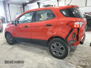 2020 Ford EcoSport S with VIN MAJ3S2FE7LC328353, listed as a Copart auction lot 41810795 with 84,103 mi miles and Salvage Title. Bid and sale history available at carsss.com. Image 2.