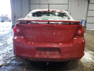 2014 Dodge Avenger SE with VIN 1C3CDZAG6EN104492, listed as a Copart auction lot 45144025 with 99,586 mi miles and Salvage Title. Bid and sale history available at carsss.com. Image 6.