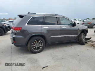 2020 Jeep Grand Cherokee Limited with VIN 1C4RJEBG9LC392944, listed as a Copart auction lot 59019955 with Not provided miles and Salvage title. Bid and sale history available at DreamBid. Image 3.
