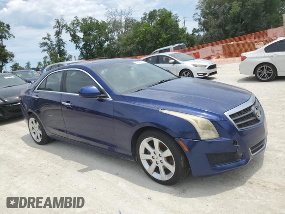 2013 Cadillac ATS z VIN 1G6AA5RX6D0170967, wystawiony jako Copart lot #58327225 z przebiegiem 142 029 mil mil oraz Czysty tytuł • Clean title. Historia ofert i sprzedaży dostępna na DreamBid. Obrazek 4.