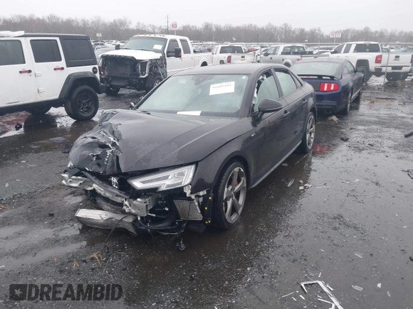 2018 Audi S4 Premium Plus with VIN WAUB4AF48JA231539, listed as a IAAI auction lot 41683501 with 18,996 mi miles. Bid and sale history available at carsss.com. Image 18.