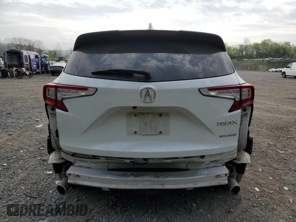 2020 Acura RDX with VIN 5J8TC2H3XLL028195, listed as a Copart auction lot 53663015 with 69,677 mi miles and Salvage title. Bid and sale history available at DreamBid. Image 6.
