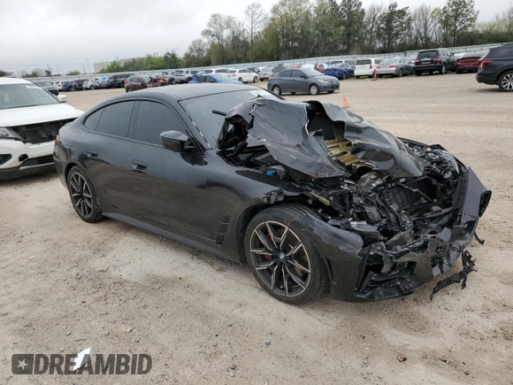 2023 BMW 4 Series M440i with VIN WBA63AW09PFN58030, listed as a Copart auction lot 45165294 with 15,453 mi miles and . Bid and sale history available at DreamBid. Image 4.