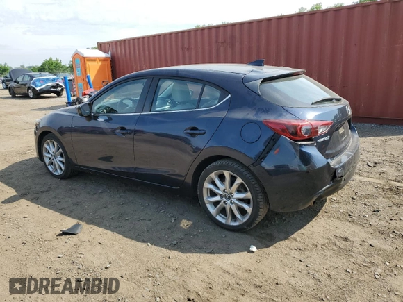 2016 Mazda 3 S Grand Touring with VIN JM1BM1N37G1332513, listed as a Copart auction lot 60492095 with 85,986 mi miles and Salvage title. Bid and sale history available at DreamBid. Image 2.