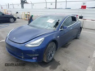 2018 Tesla Model 3 Long Range Battery with VIN 5YJ3E1EA1JF160350, listed as a IAAI auction lot 34606522 with 89,431 mi miles and . Bid and sale history available at DreamBid. Image 6.